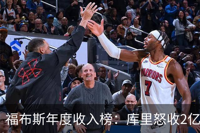 福布斯年度收入榜：库里怒收2亿刀遥遥领先 超越詹杜合计！